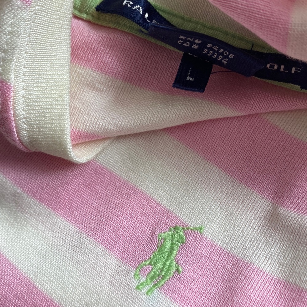 Ralph Lauren Golf  Women’s Striped T-Shirt - Picture 6 of 8